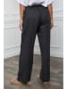 Fleur de Lin Linnen broek "Honas" antraciet