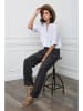 Fleur de Lin Linnen broek "Honas" antraciet