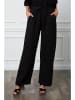 Joséfine Leinen-Hose "Honas" in Schwarz