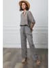 Joséfine Leinen-Hose "Honas" in Taupe