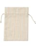 folia PAPER Stoffen zakken naturel - 6 stuks