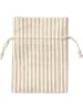 folia PAPER Stoffen zakken naturel - 6 stuks