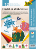 folia PAPER Bastelset "Flecht- & Webmotive" - DIN A4