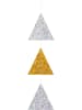 folia PAPER Glitzerkarton in Bunt - 5 Blatt - (L)24,5 x (B)17,4 cm