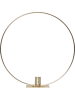 STAR Trading Decoledlamp "Flame Table" messingkleurig - Ø 28 cm