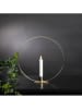 STAR Trading Decoledlamp "Flame Table" messingkleurig - Ø 28 cm