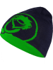 Trollkids Dwustronna czapka beanie "Trollfjord" w kolorze zielono-granatowym