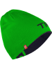 Trollkids Dwustronna czapka beanie "Trollfjord" w kolorze zielono-granatowym