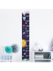 Ambiance Wandsticker-meetlat "Planets in the galaxy"