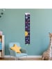 Ambiance Wandsticker-meetlat "Planets in the galaxy"