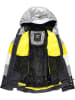 CMP Kurtka narciarska w kolorze srebrno-żółto-granatowym