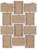 THE HOME DECO FACTORY Ramka w kolorze jasnobrązowym na zdjęcia - 58 x 44 cm
