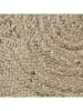 THE HOME DECO FACTORY Jute-Teppich in Beige - Ø 80 cm