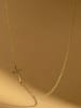 OR ÉCLAT Ketting "Petite croix" met sierelement - (L)42 cm
