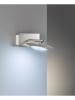 FISCHER & HONSEL LED-Wandleuchte "Beta" in Silber - (B)22 x (H)16 cm