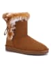 ISLAND BOOT Winterstiefel "Cora" in Hellbraun