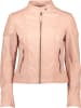 Apple of Eden Lederjacke in Rosé