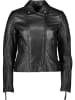 Apple of Eden Lederjacke in Schwarz