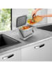 metaltex Abfalleimer "Bin Tex" in Grau - (B)25 x (H)19 x (T)20 cm
