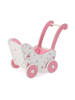 Bayer CHIC 2000 Holz-Puppenwagen in Weiß/ Rosa - ab 3 Jahren