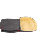 Kaiser Naturfellprodukte Lammfell-Fußsack "Emmi" in Anthrazit - (L)80 x (B)37 cm