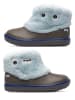 Camper Leder-Boots "Nord Ice" in Braun/ Hellblau
