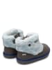 Camper Leder-Boots "Nord Ice" in Braun/ Hellblau
