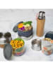 Black+Blum Lunchschale in Grau/ Silber - 400 ml