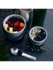 Black+Blum Lunchpot wit/blauw - 900 ml