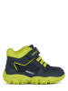 Geox Sneakers "Baltic" donkerblauw/geel