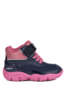 Geox Boots "Baltic" donkerblauw/fuchsia