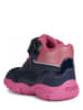 Geox Sneakersy "Baltic" w kolorze granatowo-różowym