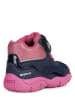 Geox Sneakersy "Baltic" w kolorze różowo-granatowym