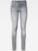G-Star Dżinsy - Skinny fit - w kolorze szarym