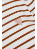 Kaffe Longsleeve "Liddy" wit/bruin