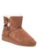 NICEBAY Leren winterboots "Sheeba" lichtbruin