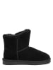 NICEBAY Leren winterboots "Sacha" zwart