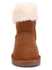 NICEBAY Leder-Winterboots "Fiore" in Hellbraun