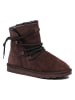 NICEBAY Leder-Winterboots "Leala" in Braun
