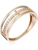 OR ÉCLAT Roségouden ring "Aurore" met zirkonia's