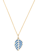 L instant d Or Gouden hanger "Feuilles pendantes"