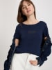 Cross Jeans Shirt donkerblauw
