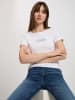 Cross Jeans Koszulka w kolorze białym