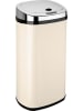 Kitchen Move Kosz "Largo" w kolorze kremowym na śmieci z czujnikiem ruchu - 42 l