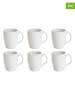 Trendy Kitchen by EXCÉLSA 6-delige set: koppen in wit - 280 ml
