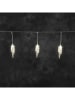 Konstsmide LED-Lichtervorhang "Eiszapfen" in Warmweiß - (L)9 m