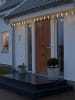 Konstsmide LED-Lichtervorhang "Eiszapfen" in Warmweiß - (L)9 m