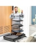 InnovaGoods Kleider-Organizer in Schwarz