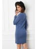 So Cachemire Strickkleid "Anir" in Blau