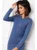 So Cachemire Strickkleid "Anir" in Blau